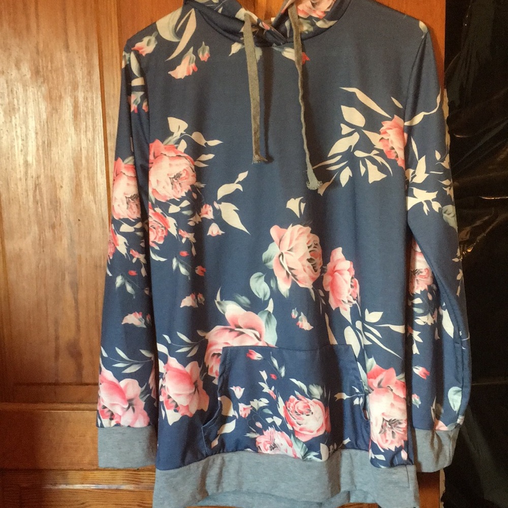 Floral Hoodie